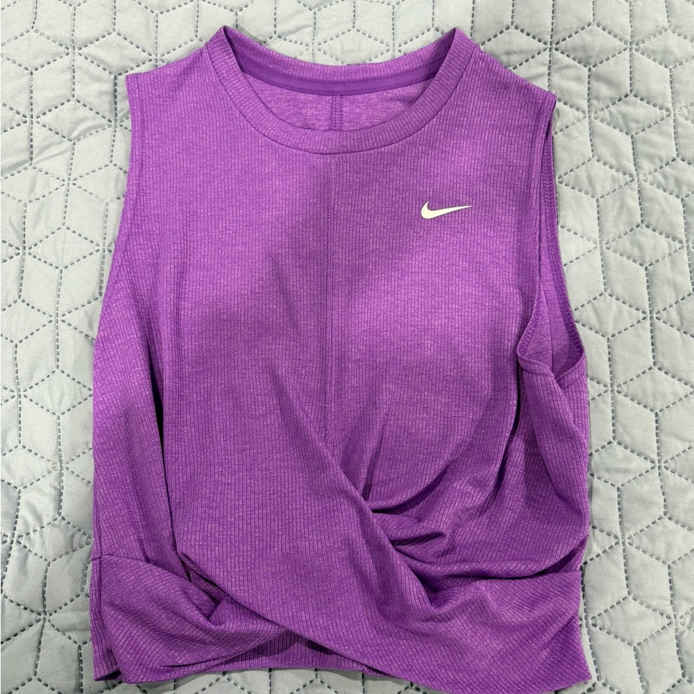 Nike Women's Vibrant Purple Muscle Tee
